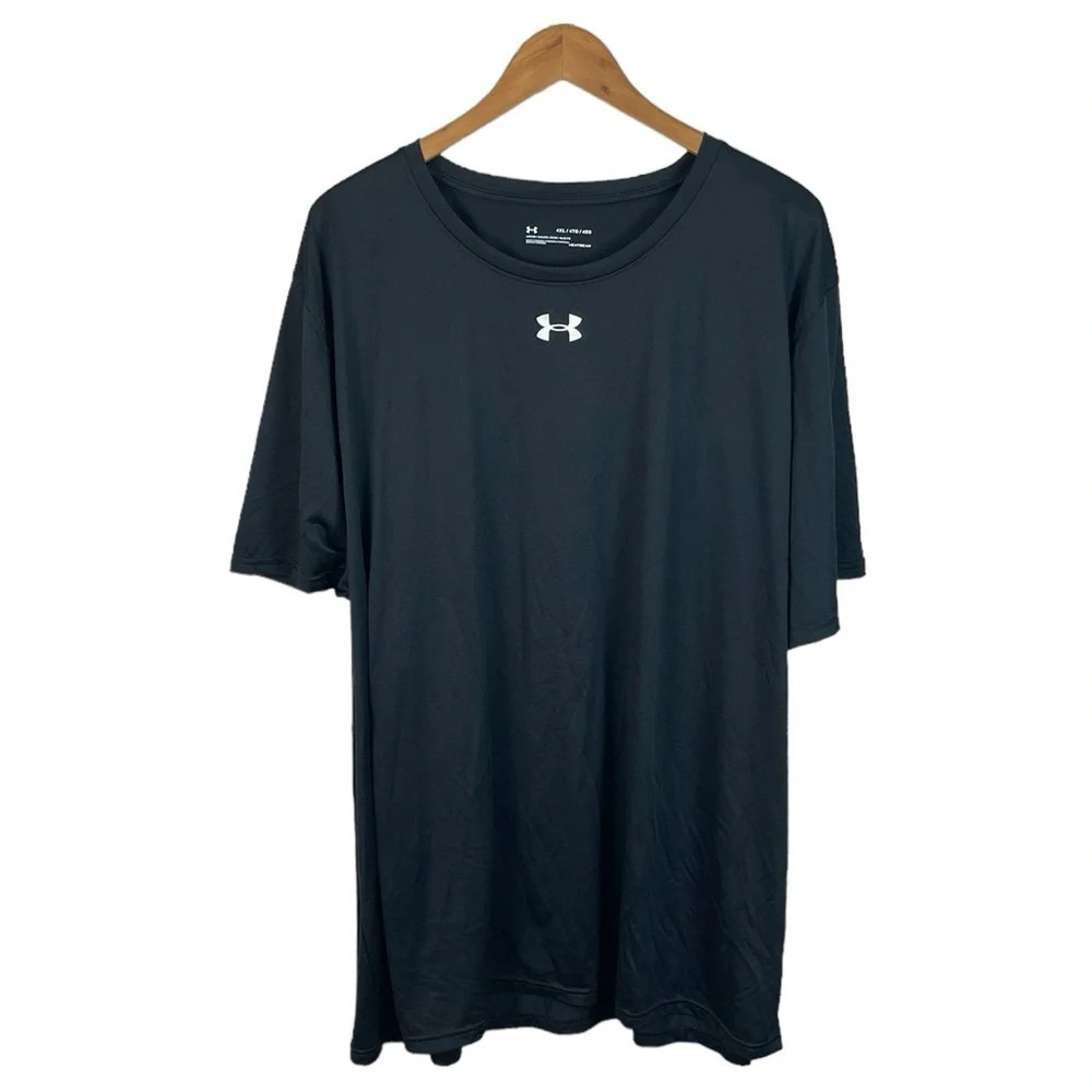 TS964 Mens Under Armour Loose Fit Heat Gear Performance Workout Shirt 4XL